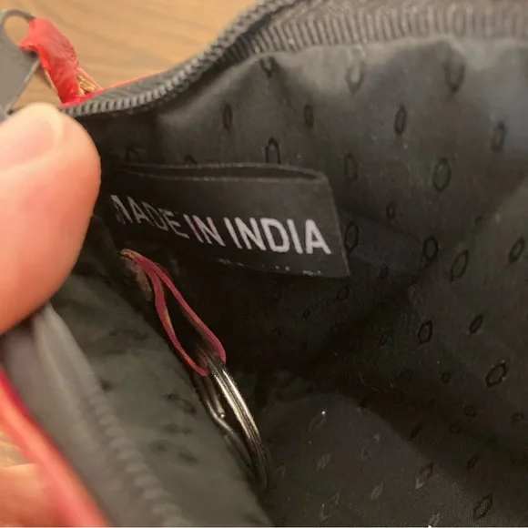 Unbranded All Leather Tapered (7”-5.5”) with Zipper Makeup Bag - Picture 10 of 11